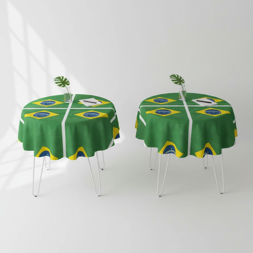 Tecido Tnt Bandeira Do Brasil 70x50cm