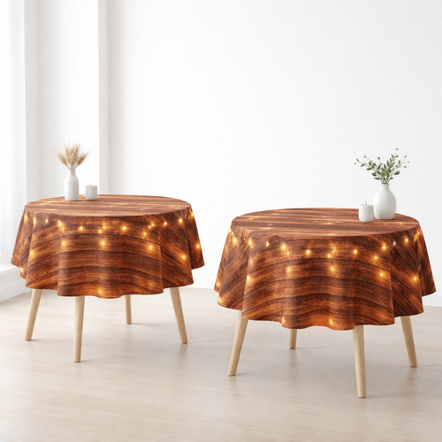 Tecido Tnt Madeira Led