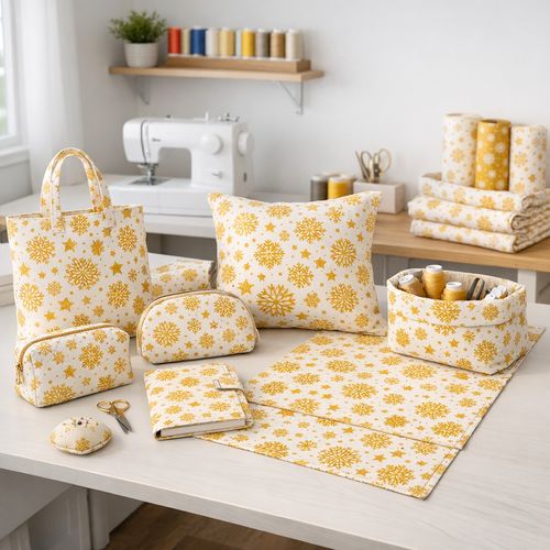 Tricoline Fio40 Flocos De Neve