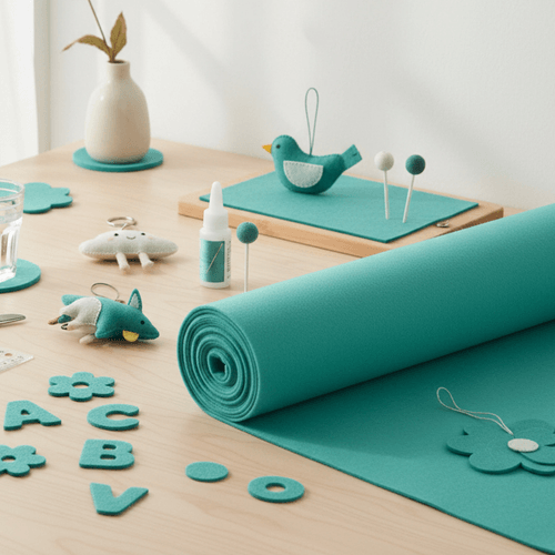 Feltro Felt Art Verde Esmeralda