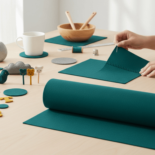 Feltro Felt Art Azul Mediterraneo