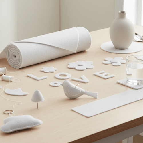 Feltro Felt Art Branco